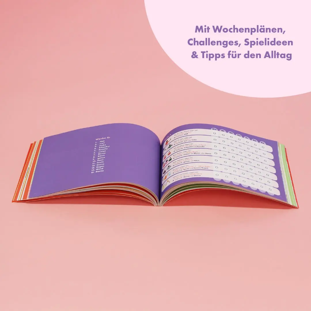 Der Gebärden-Guide mit Wochenplänen, Challenges, Spielideen und Tipps für den Alltag